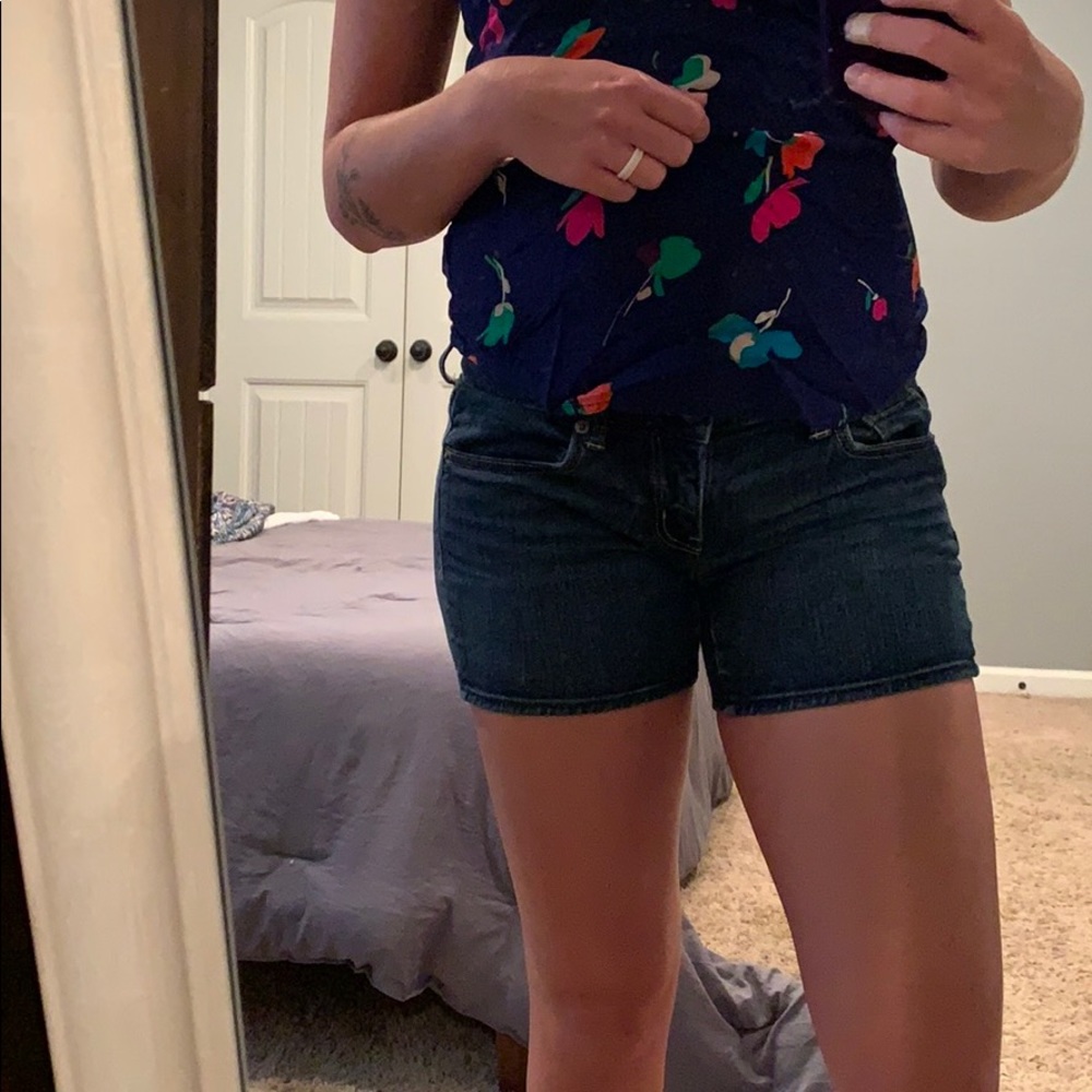 American eagle jean shorts